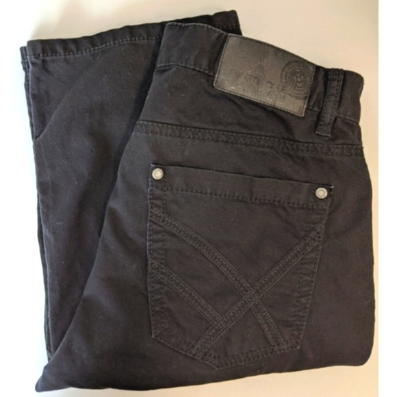 Kenneth Cole Reaction straight black pants - Picture 1 of 4